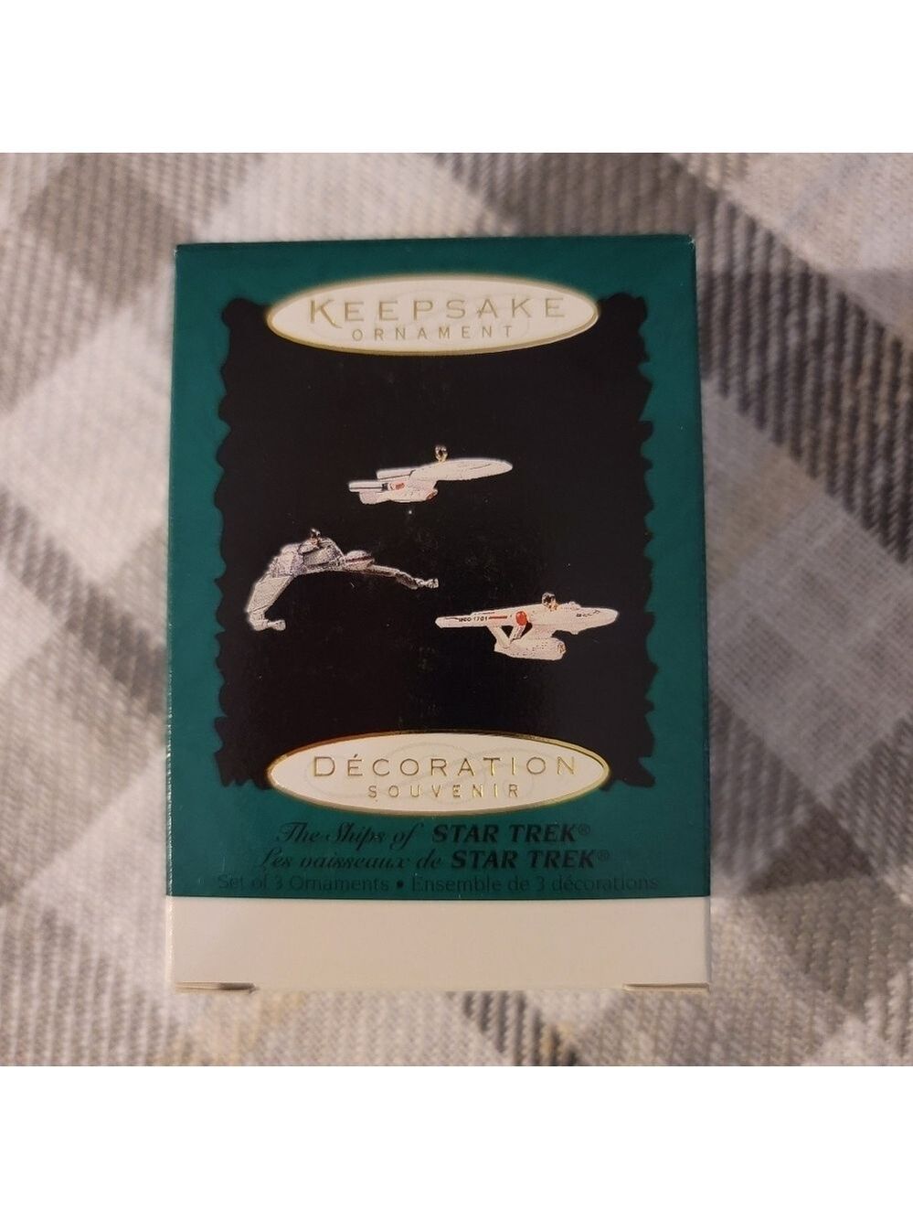 Hallmark Keepsake Miniature Ornament Star Trek - Ships of Star Trek Vintage